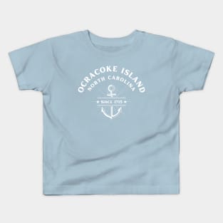 Ocracoke Island, NC Outer Banks Summer Vacation Kids T-Shirt